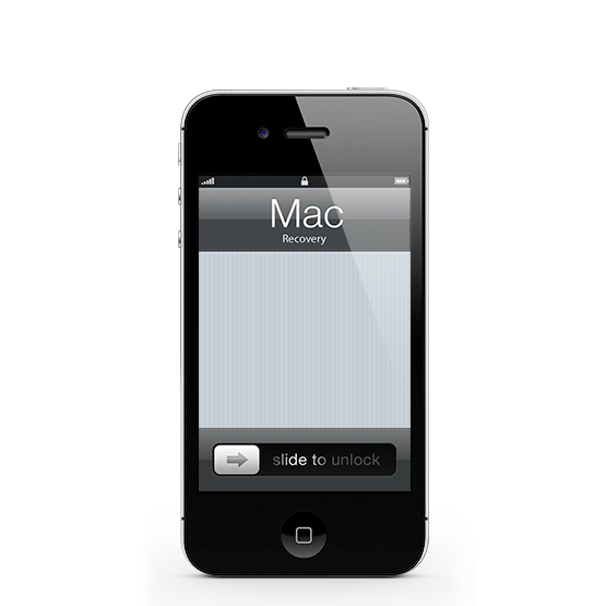 Reparar iPhone 4 Mac Recovery