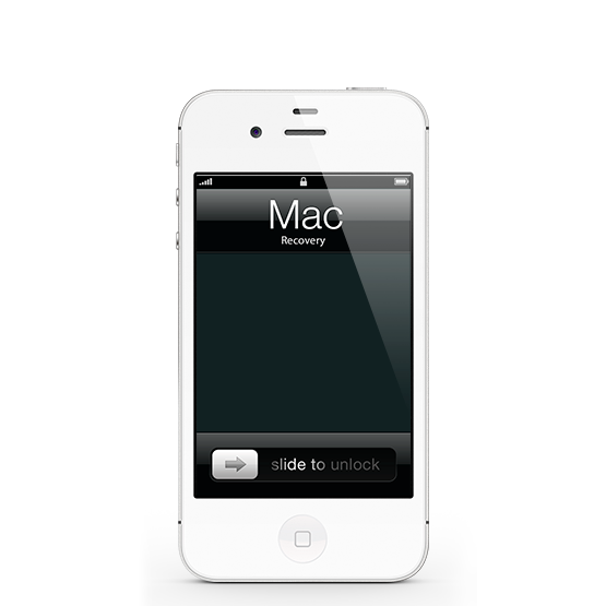 Reparar iPhone 4s Mac Recovery