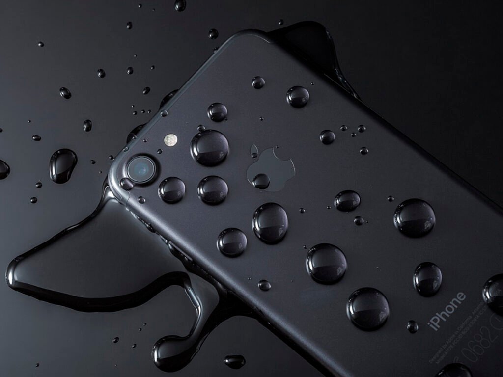 iPhone mojado