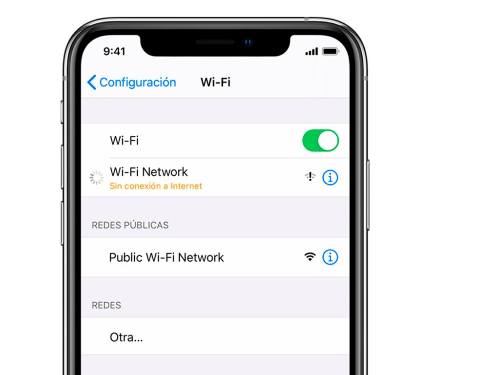 iPhone no se conecta al Wifi