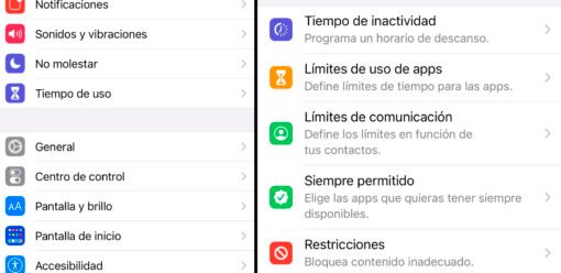Limitar el uso de redes sociales en iPhone