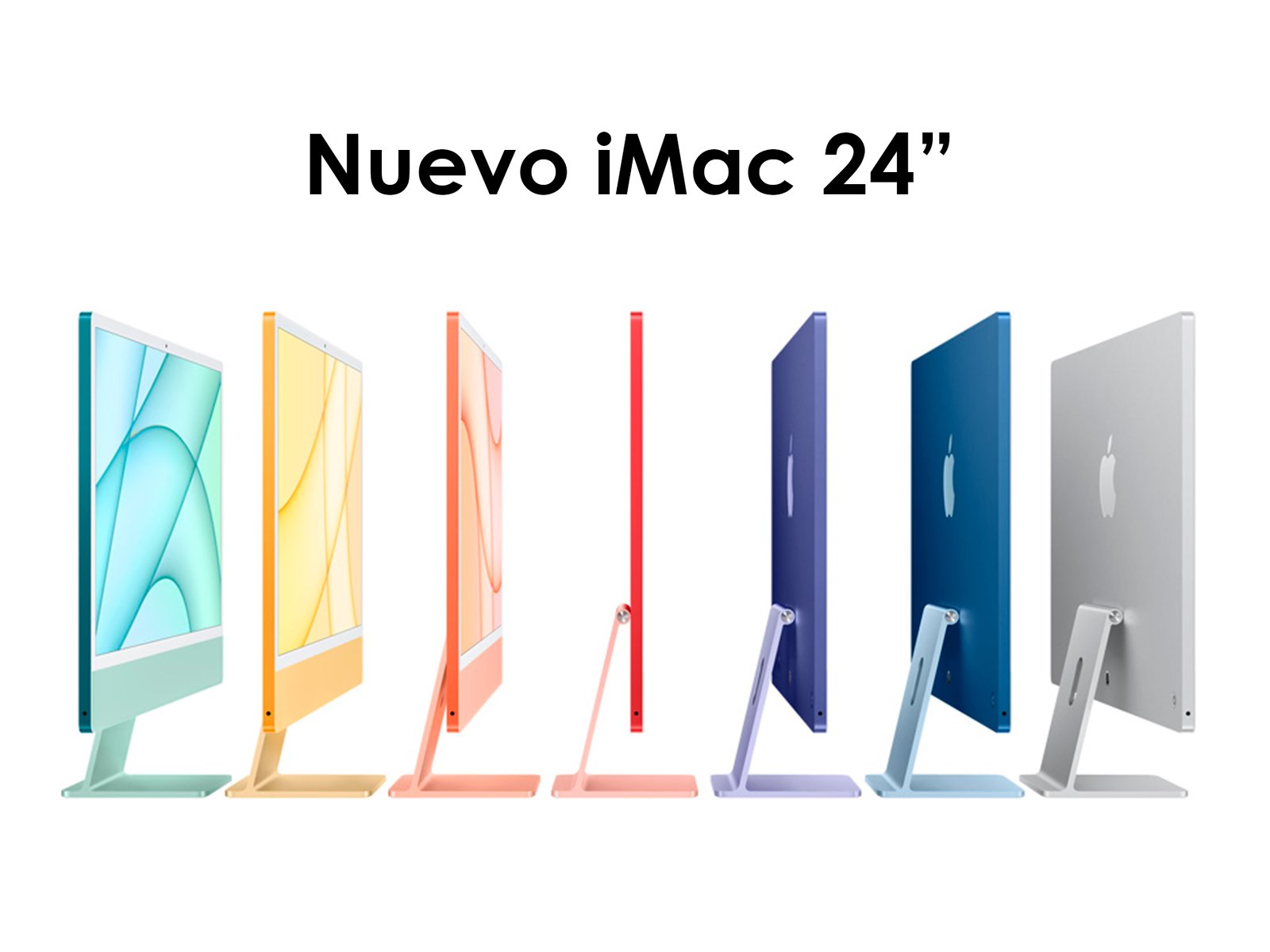 Apple presenta nuevos iMac 24 pulgadas