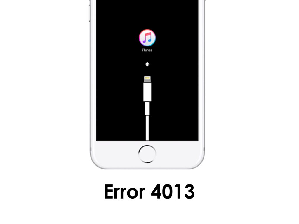 Solución para error 4013 en iPhone