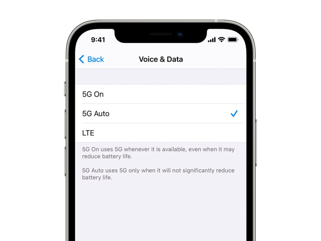 Usar siempre conexión 5G en tu iPhone