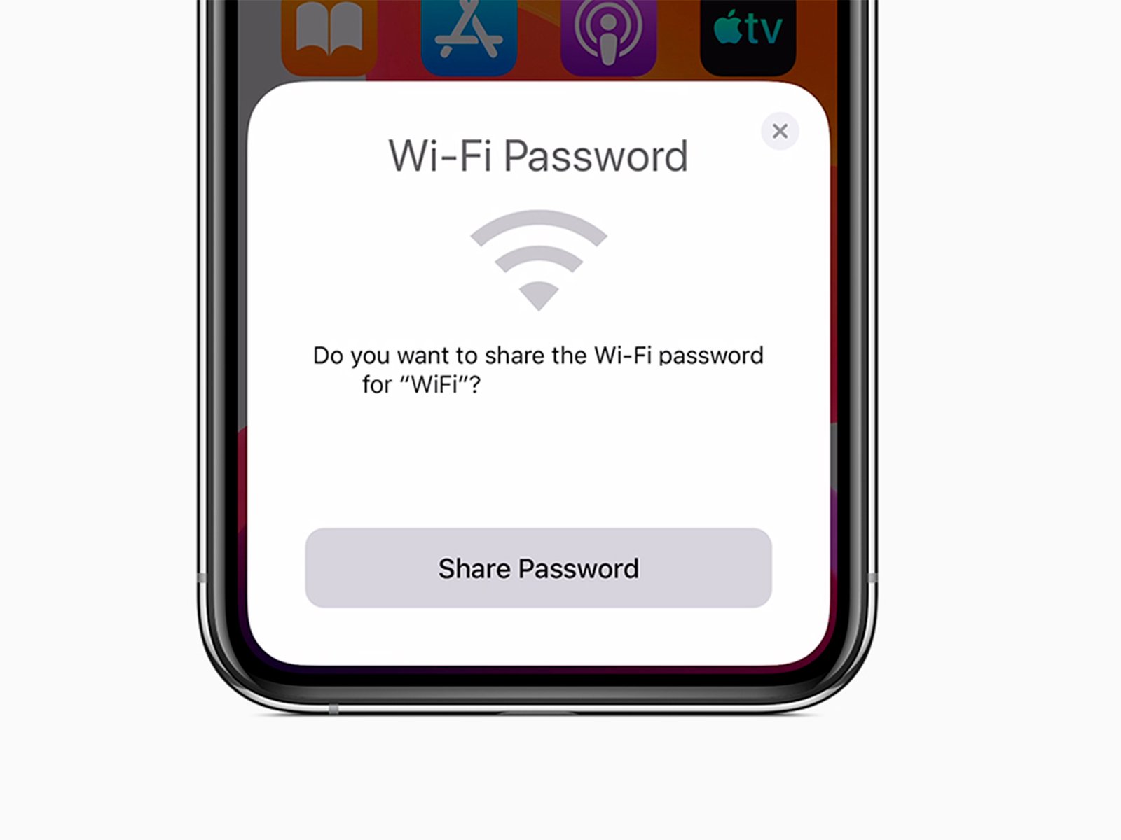 Compartir tu clave Wi-Fi de casa con iPhone