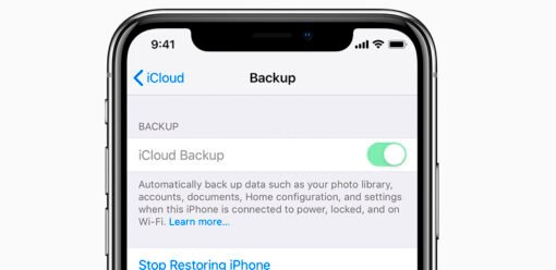 Restaurar la copia de seguridad en tu iPhone